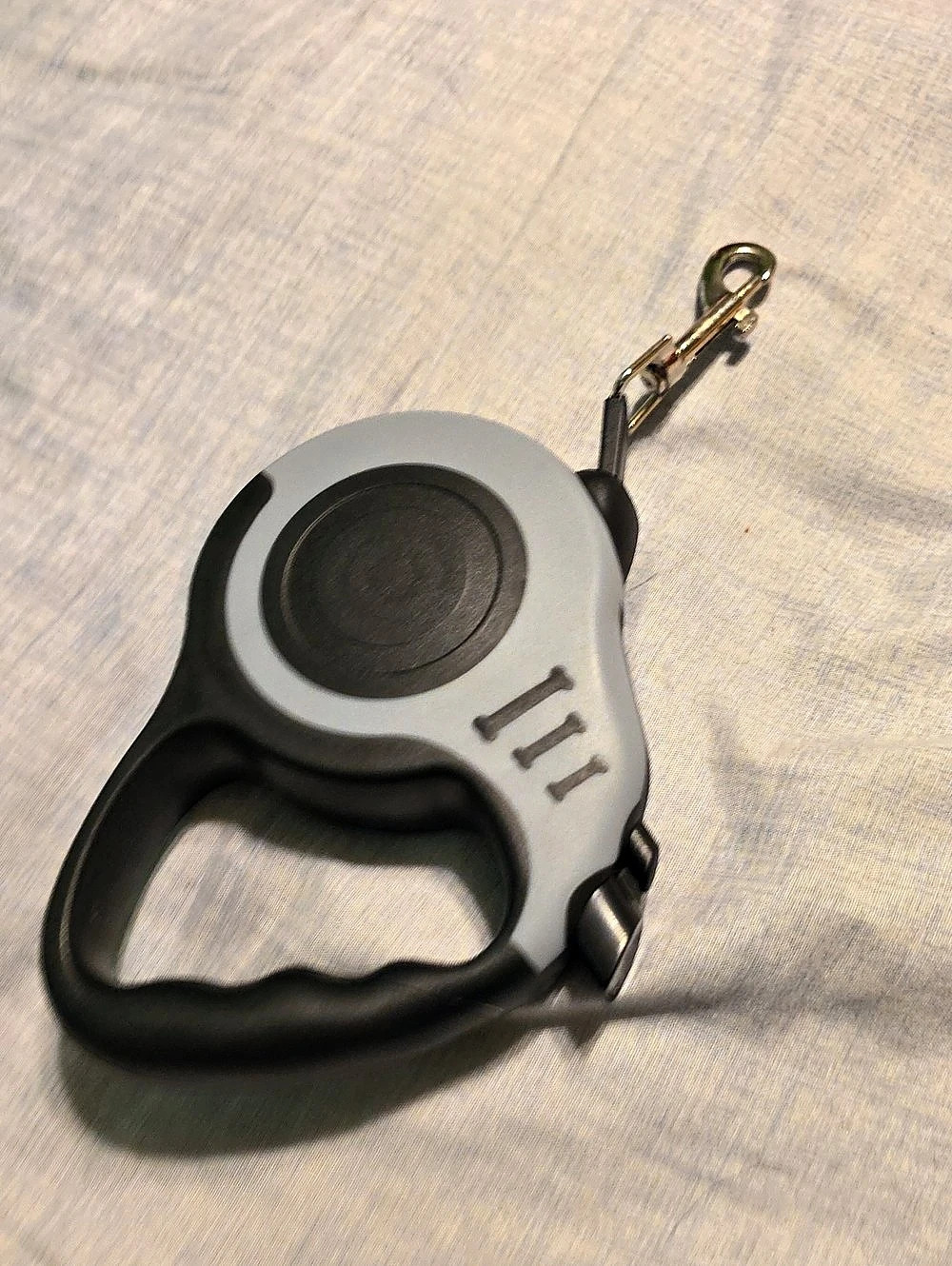 Retractable Dog Leash Black & Gray Never Used